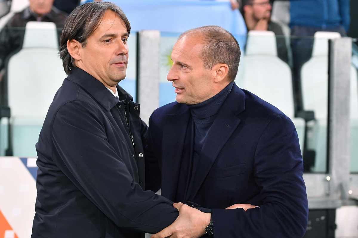 Juventus-Inter calciomercato Allegri Inzaghi colpo scudetto De Paul