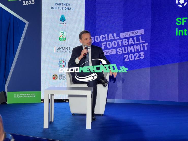 Furlani al Social Football Summit 2023