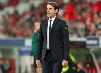inzaghi in benfica-inter