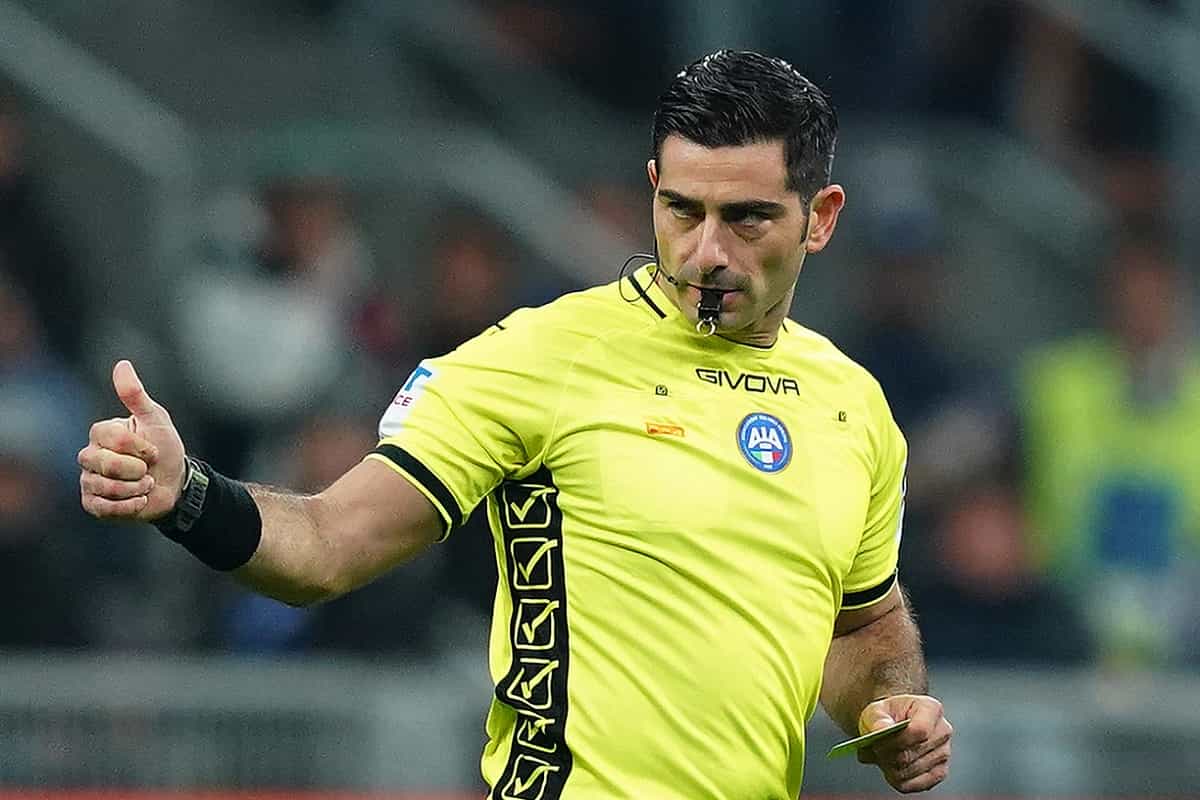 Serie A, designazioni arbitrali: Maresca per Lazio-Inter