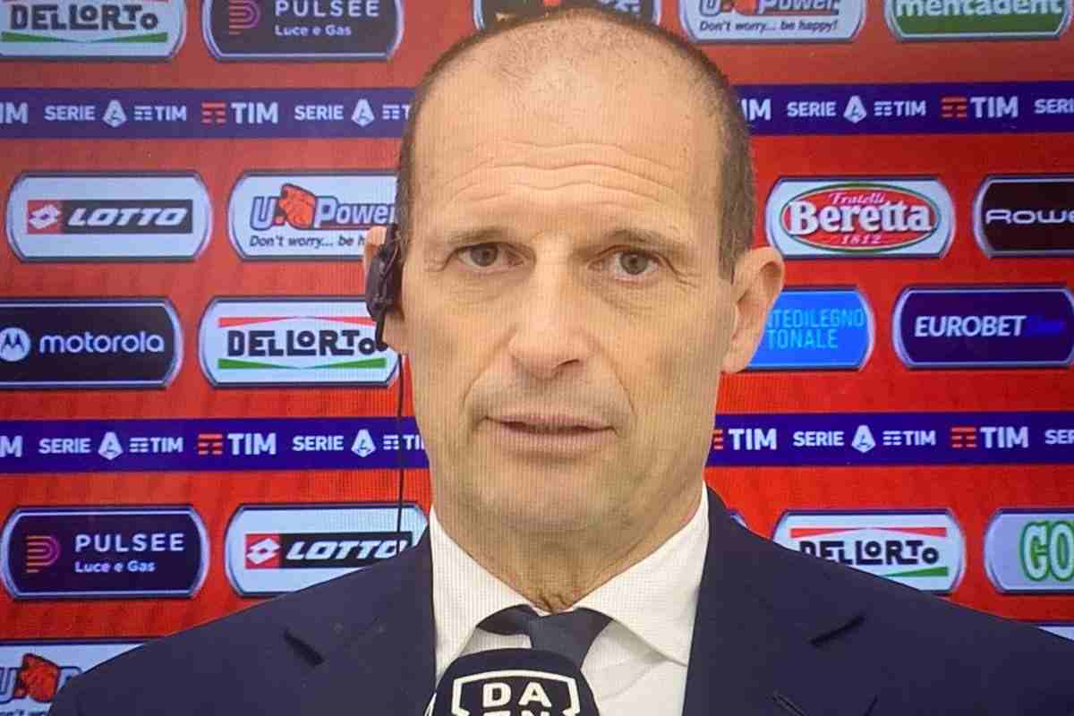 Monza-Juventus Allegri annuncio Vlahovic e futuro