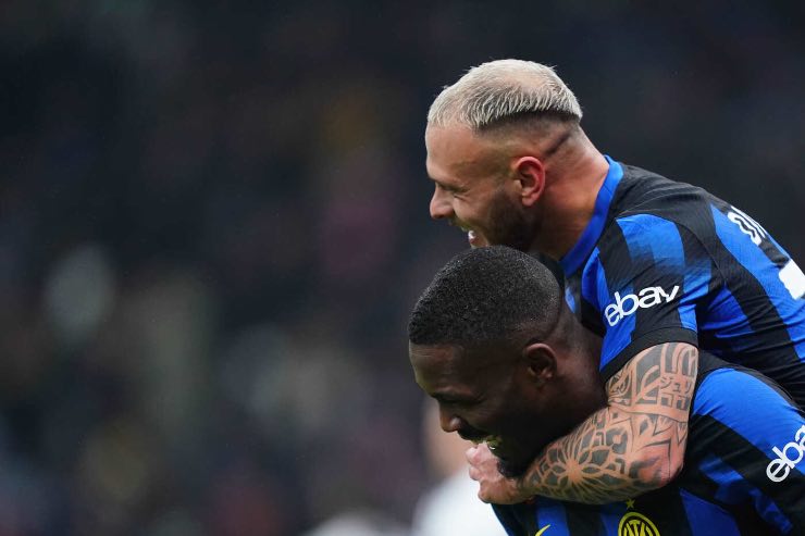 Inter-Udinese 4-0: Juve sorpassata