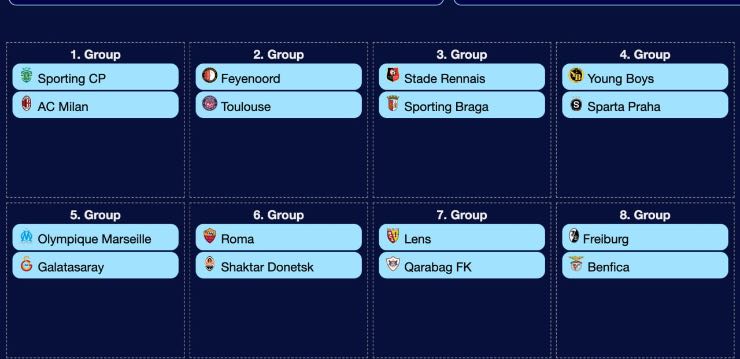 Simulazione Sorteggio Europa League