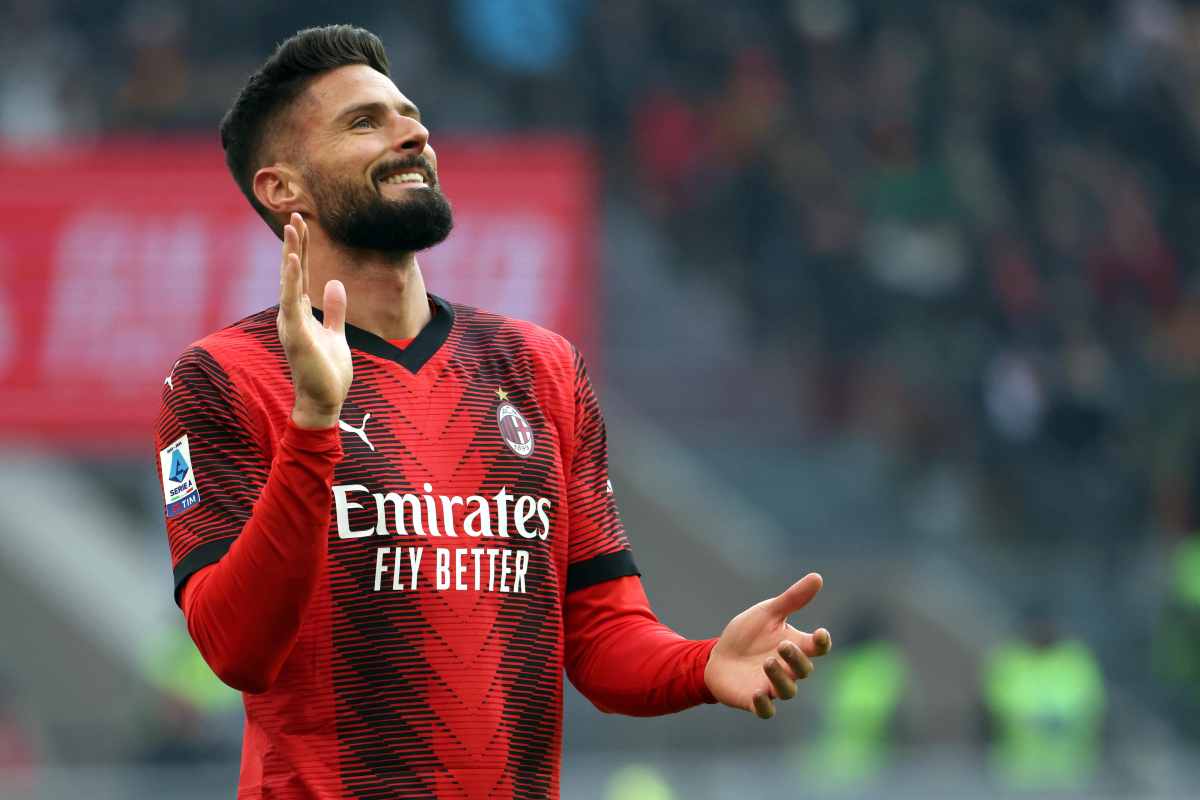 Milan-Sassuolo polemiche Giroud Pioli