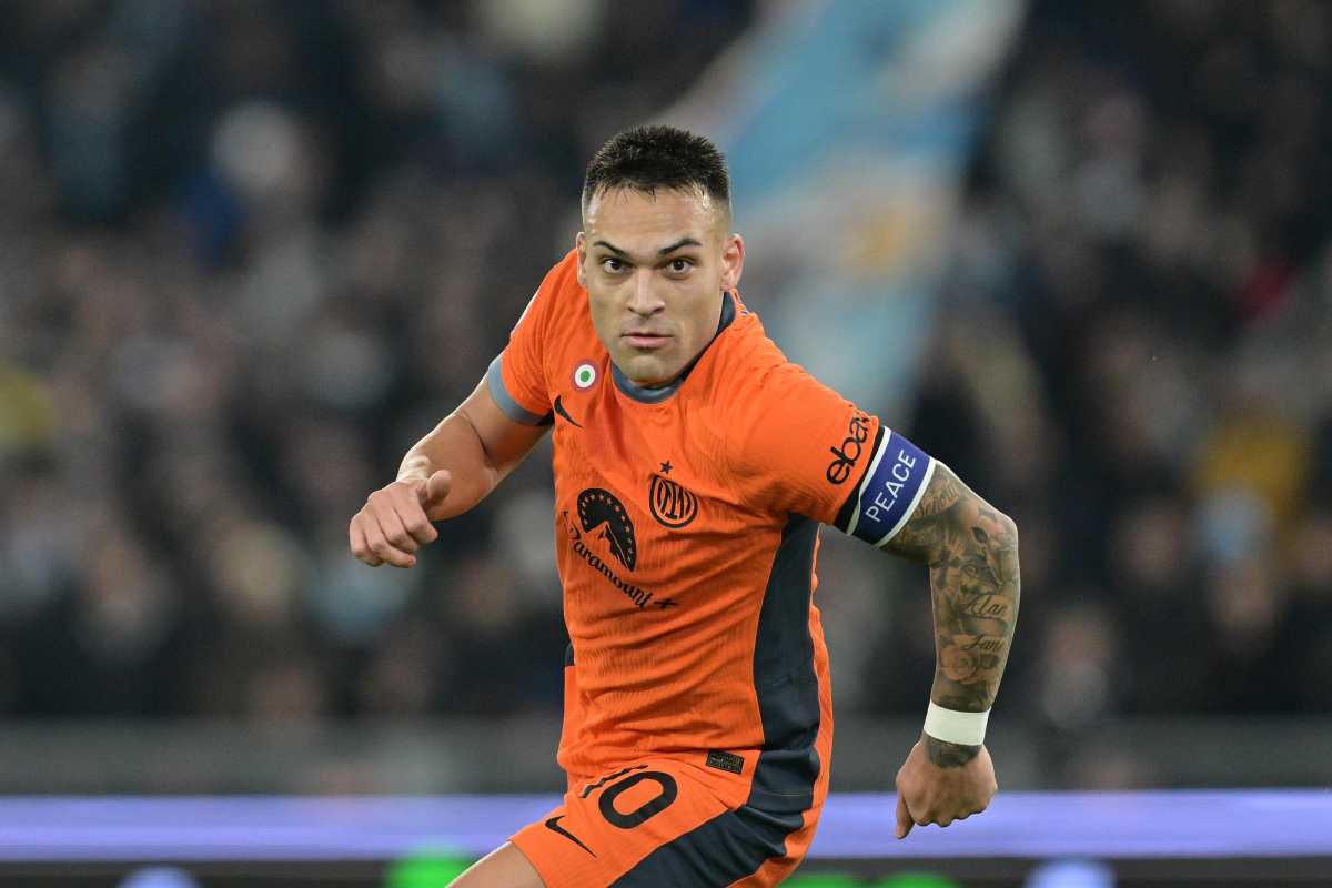 Inter Lautaro Martinez post social ritorno in campo