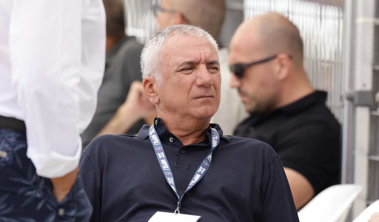 Mauro Meluso dopo Napoli-Inter