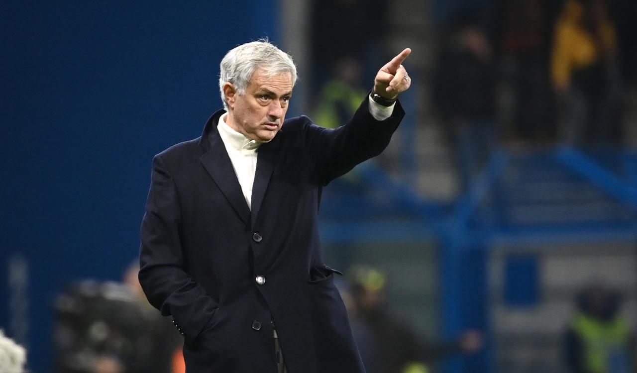 Mourinho dopo Sassuolo-Roma