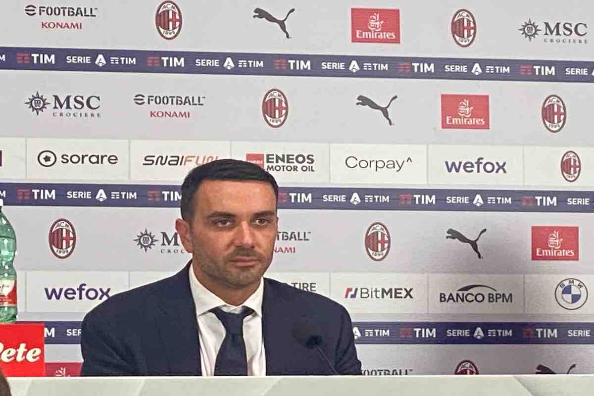 Milan-Monza: la conferenza di Palladino