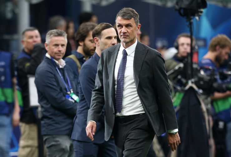 Tifosi contro Maldini