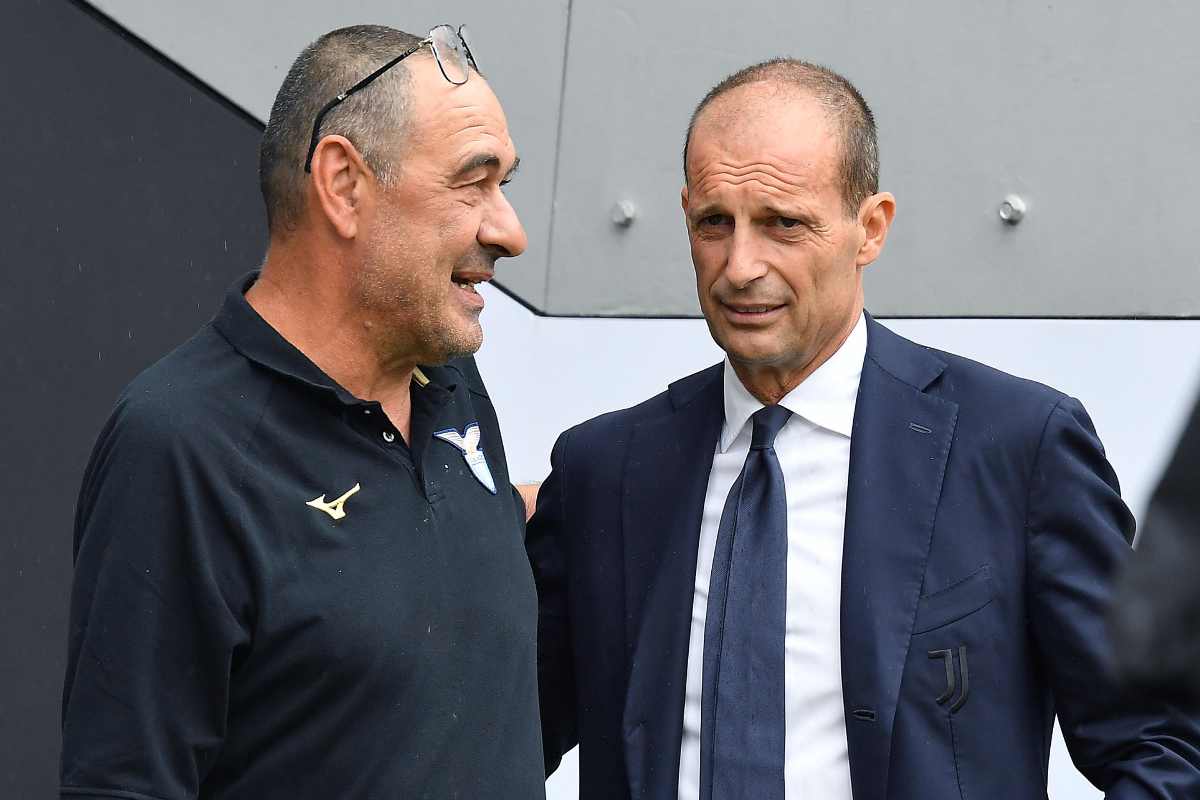 Maurizio Sarri e Massimiliano Allegri 