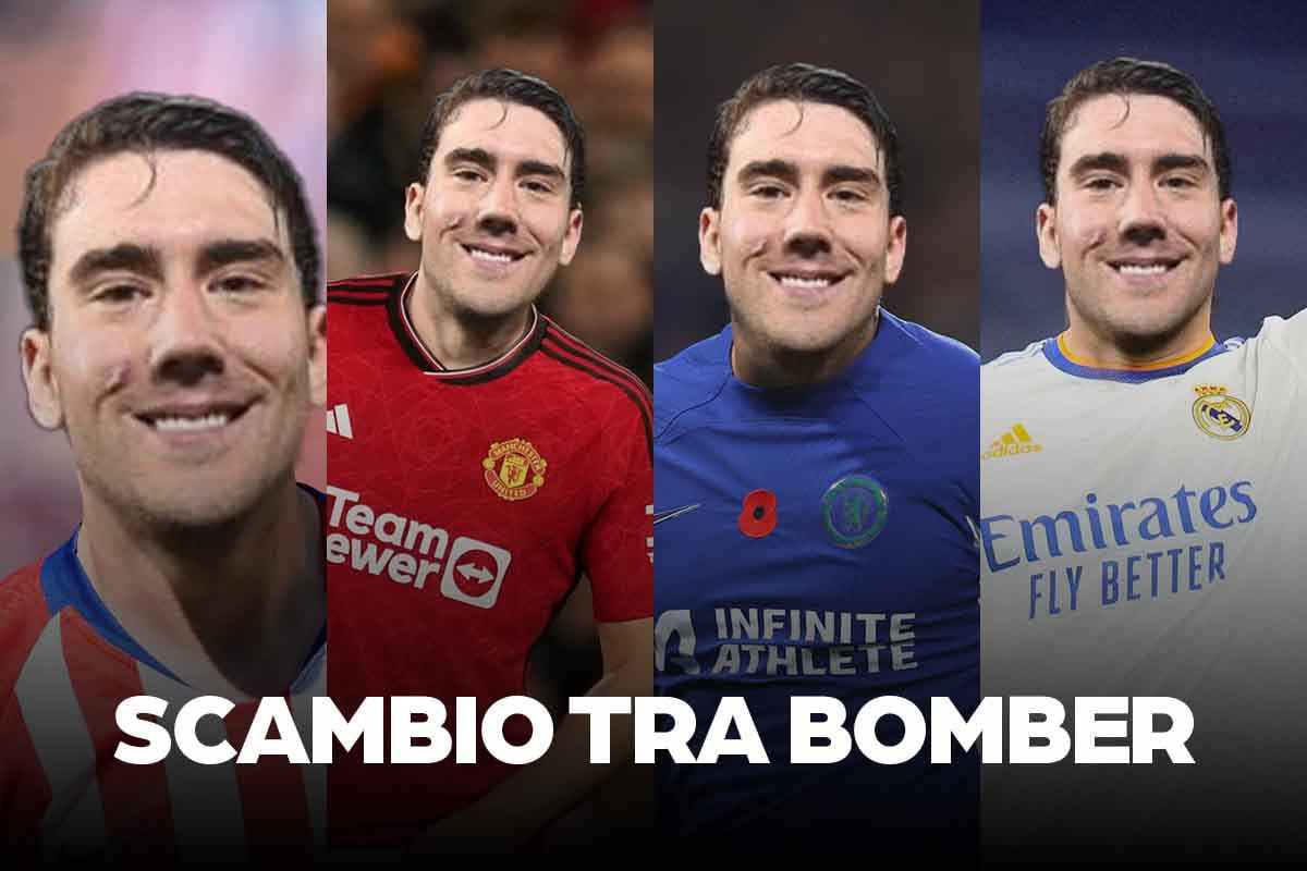 Calciomercato Juventus addio Vlahovic scambio Morata