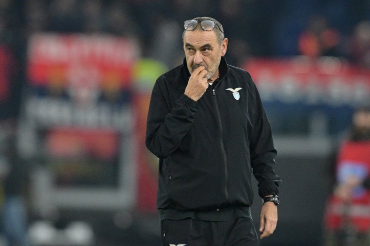 sarri in lazio-genoa