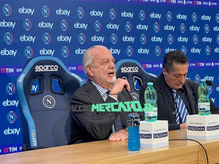 De Laurentiis chiede scusa ai tifosi del Napoli