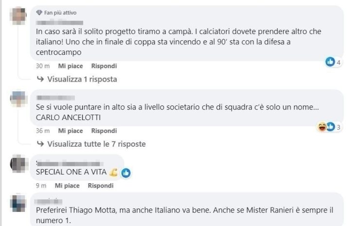 roma italiano social