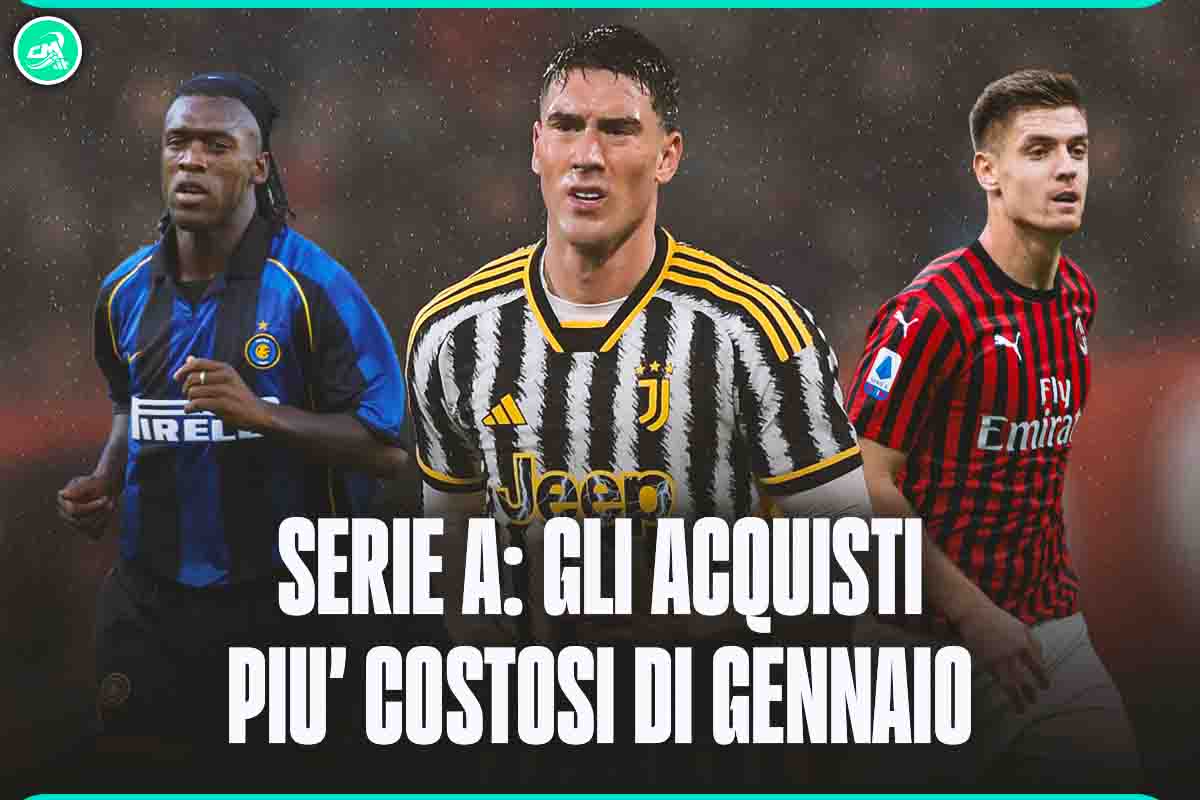 Acquisti più costosi Serie A gennaio