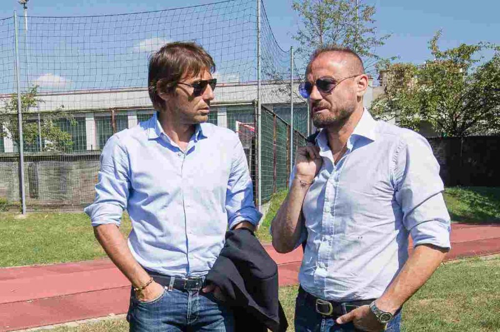 Antonio Conte e Gianluca Petrachi