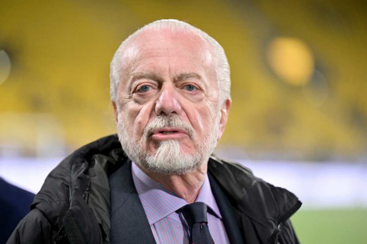 Napoli, De Laurentiis indagato per falso in bilancio