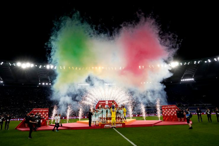 L'Inter alza la Coppa Italia