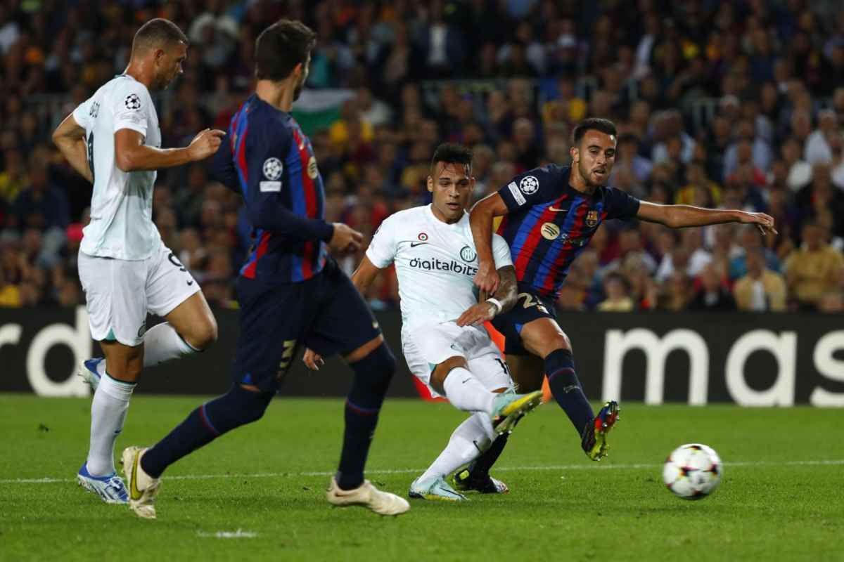 Inter e Barcellona beffate