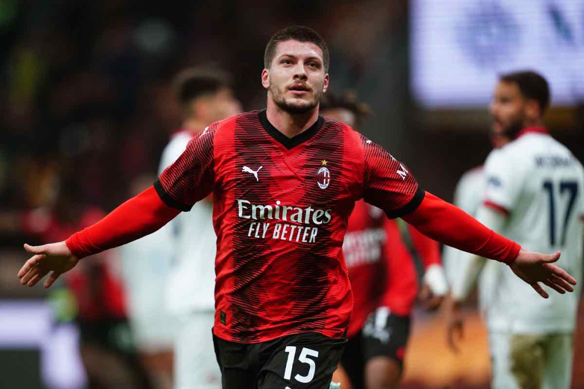 Milan-Cagliari 3-0: doppietta Jovic