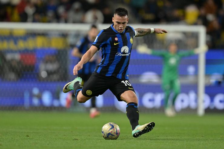 Lautaro Martinez probabili Napoli-Inter 