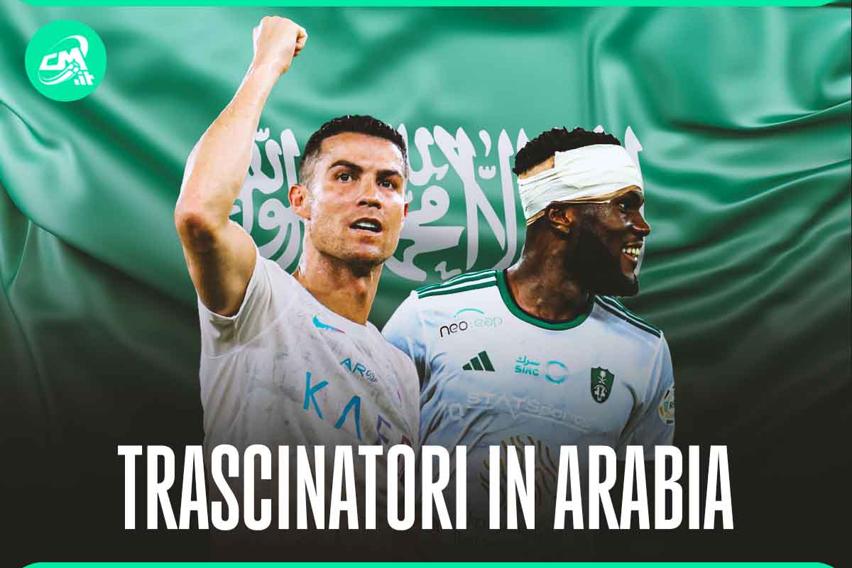 Cristiano Ronaldo e Kessie in Arabia 