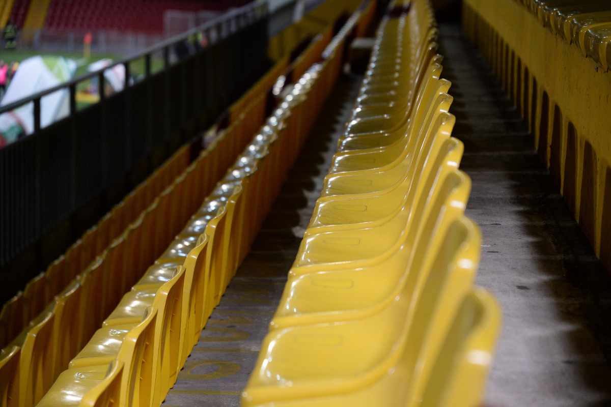 Seggiolini in tribuna 
