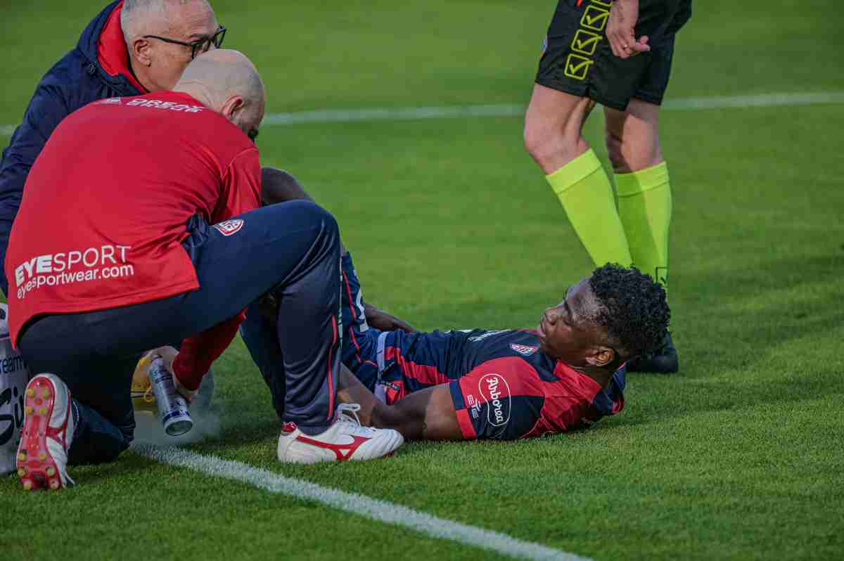 Cagliari, infortunio per Sulemana