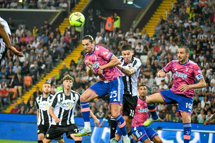 udinese juventus rabiot