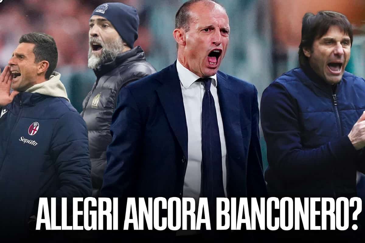 Calciomercato Juventus, da Allegri a Conte: il punto in panchina