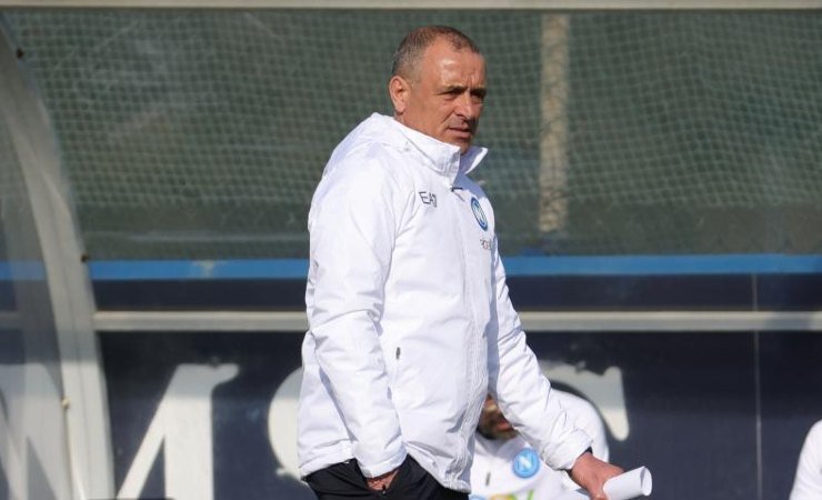 Francesco Calzona, allenatore del Napoli