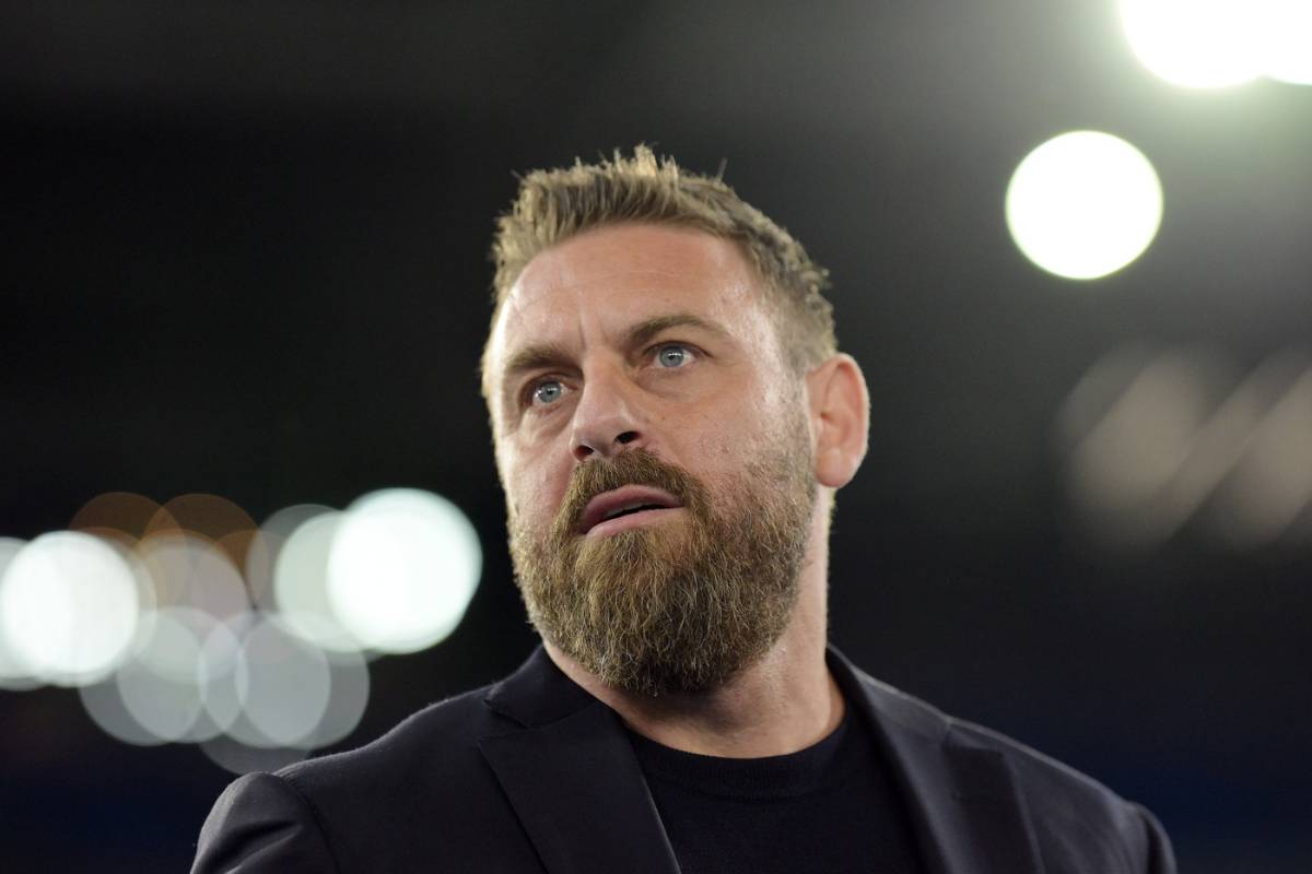 Daniele De Rossi in primo piano