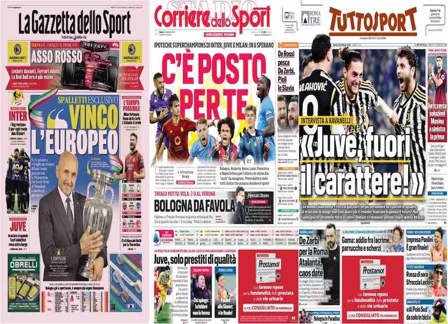 Quotidiani 24 Febbraio