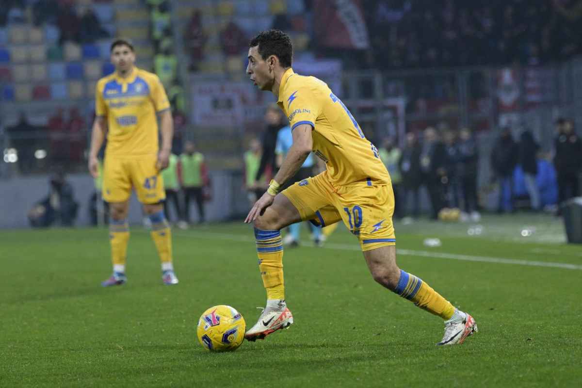 Giuseppe Caso controlla il pallone