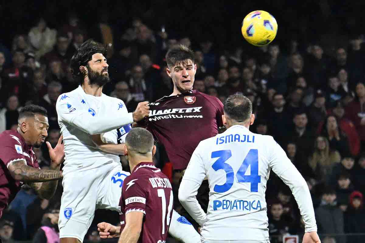 Milan, Pellegrino bocciato a Salerno