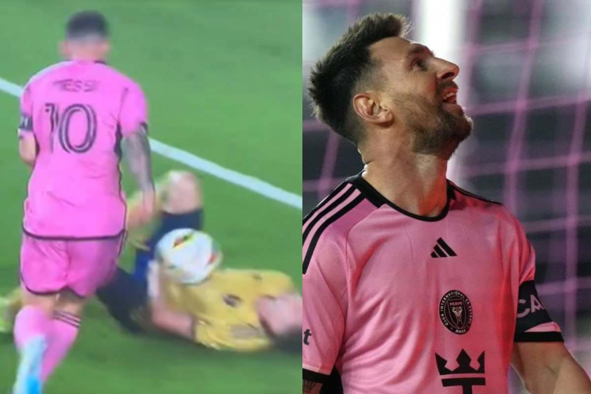 Messi screen dribbling