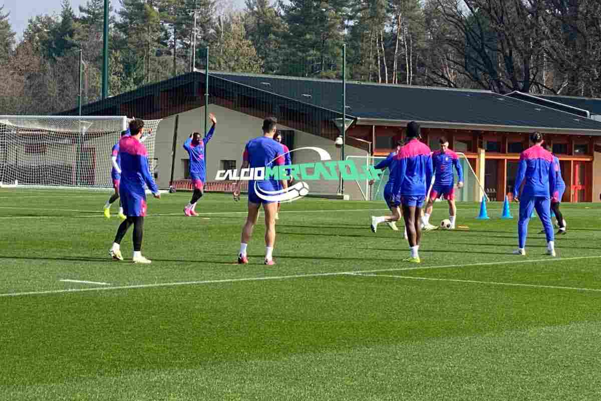 Le ultime da Milanello in vista della sfida di Europa League contro il Rennes, in programma domani sera in Francia