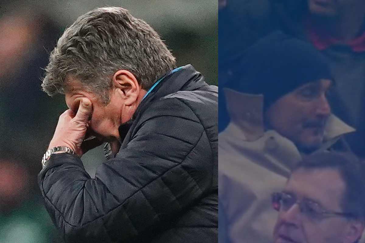 Mazzarri e Spalletti collage