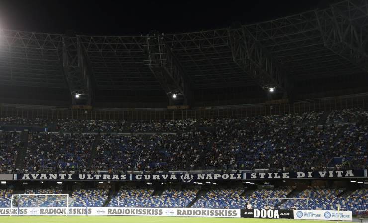 Lo stadio Maradona