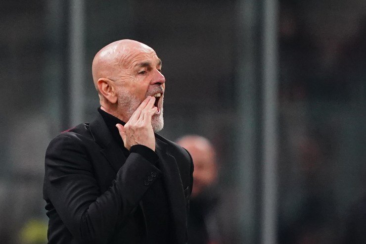 Stefano Pioli urla ai suoi