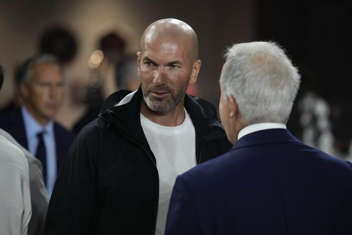 Zidane alla Juve: conferme in Inghilterra