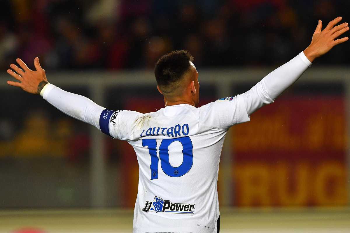 Lautaro Martinez Lecce Inter