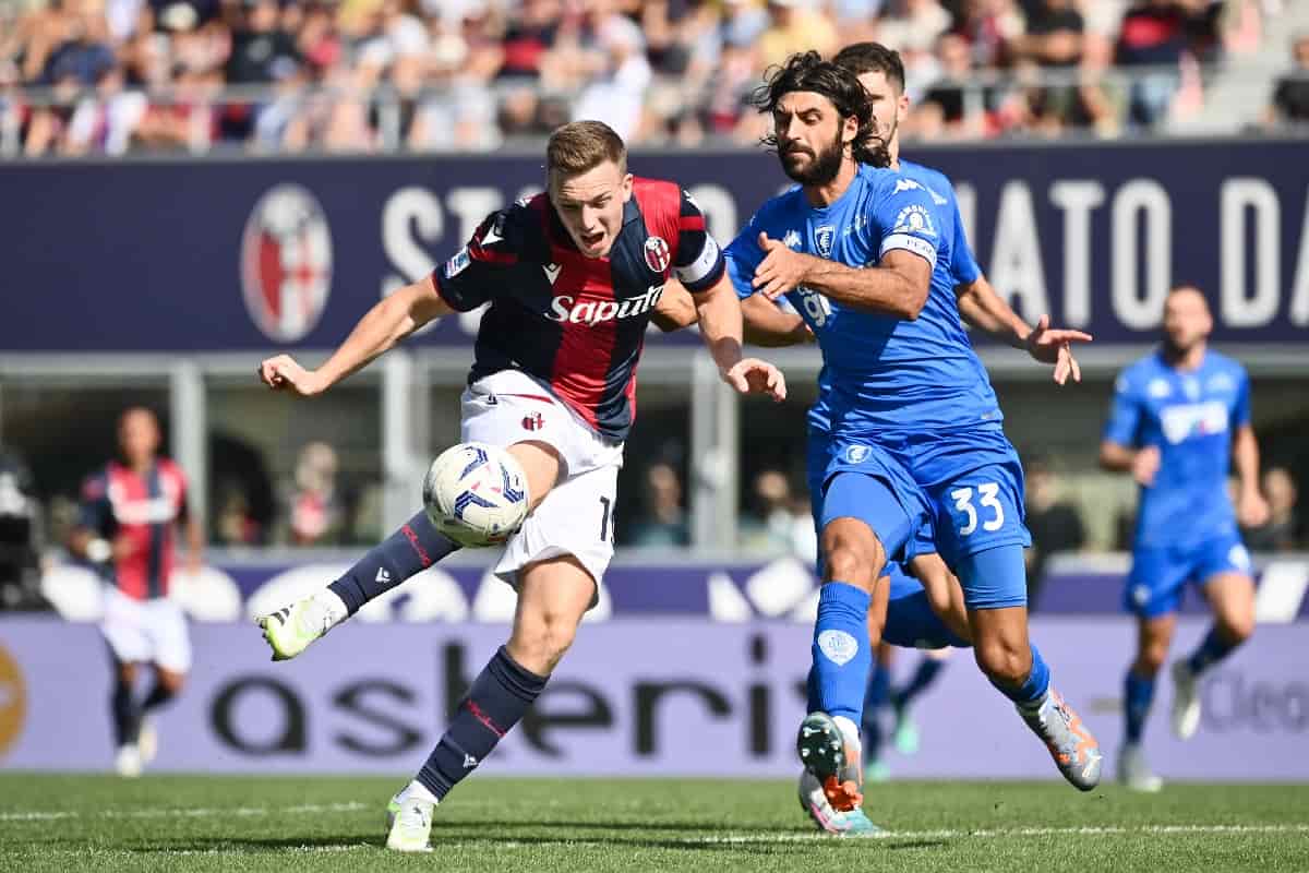 Diretta Serie A, Empoli Bologna Live in tempo reale