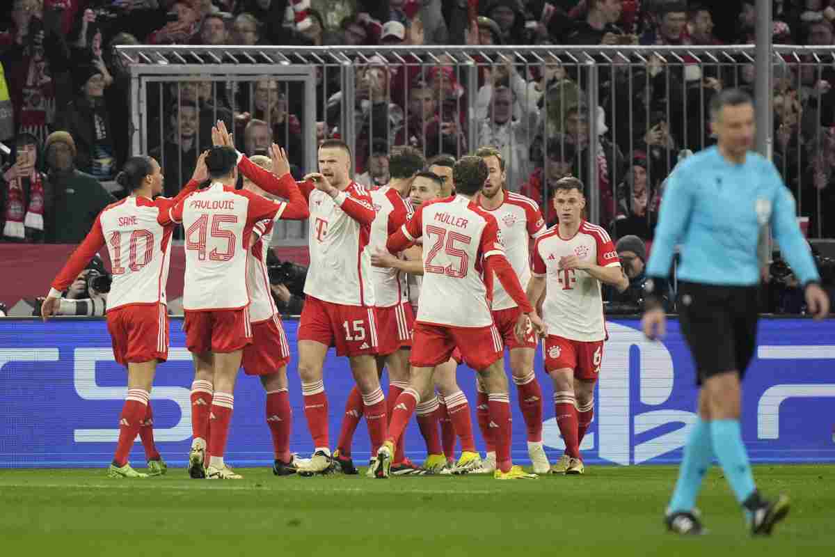 Rimonta Bayern, Lazio fuori dalla Champions
