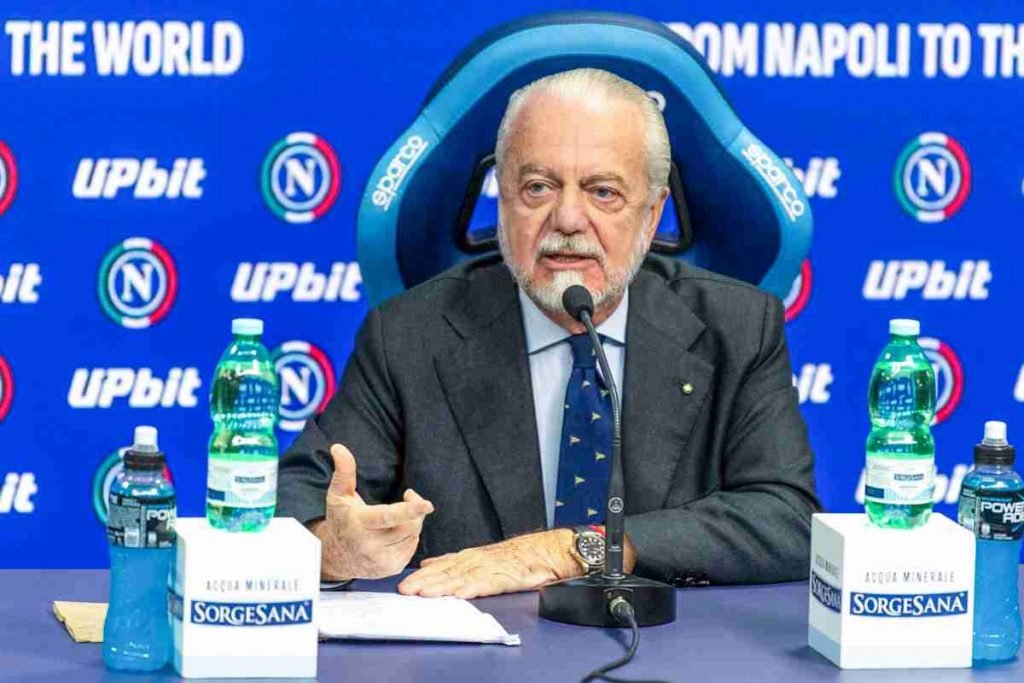 Aurelio De Laurentiis, presidente Napoli