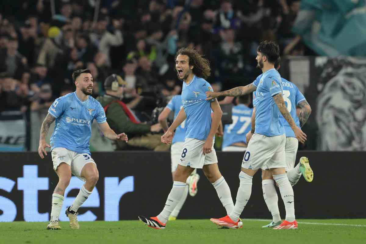 Lazio-Juve, il gesto di Guendouzi dopo il gol