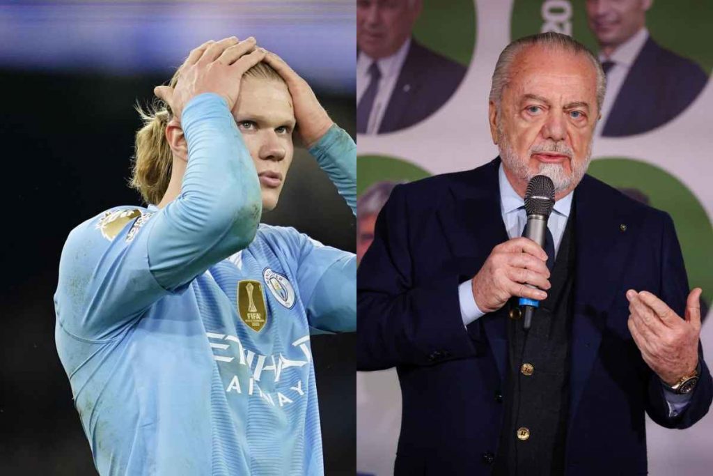 Haaland e De Laurentiis