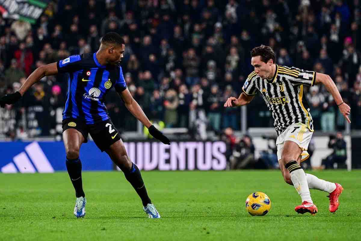 Inter-Juve: scambio Dumfries-Kean