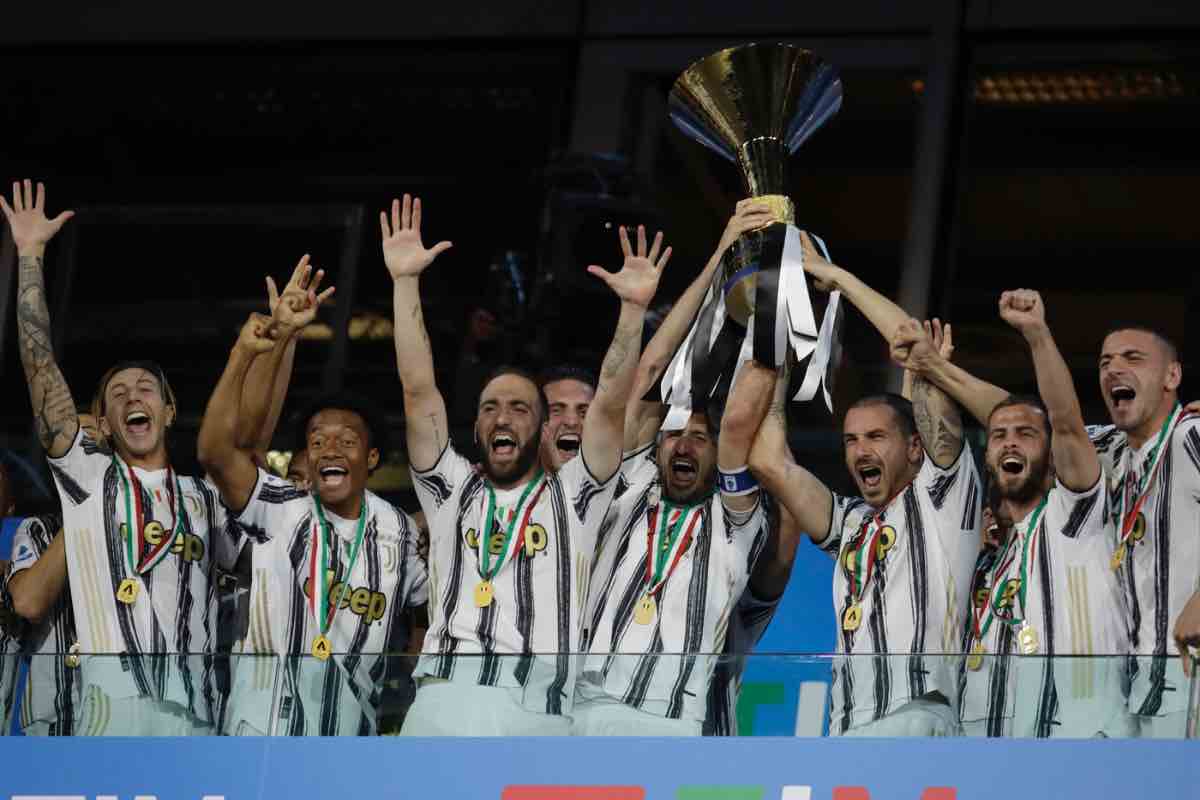 Juventus, scudetto 2020 all'Atalanta