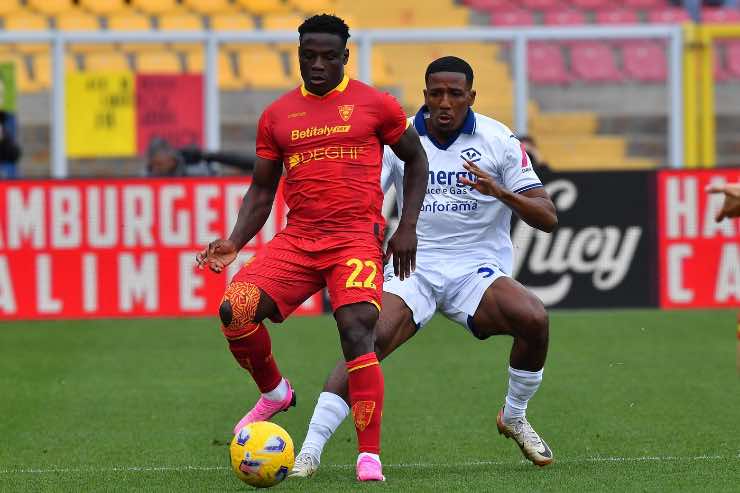 Lecce-Verona 0-1: decide Folorunsho